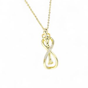 infinity love pendant