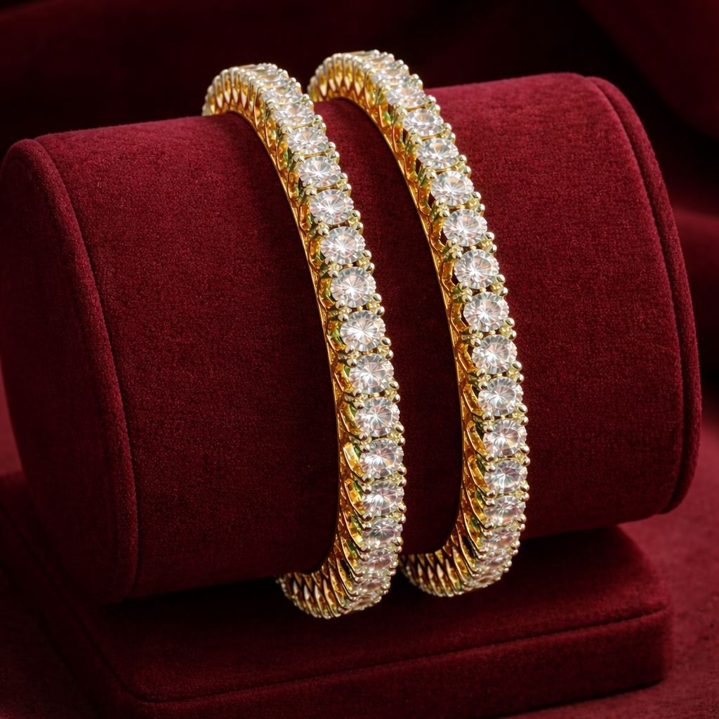 American Diamond Bangle