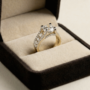 American Diamond ring for women