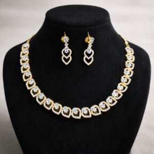 American Diamond Necklace Set for Women & Girls | Party Wear