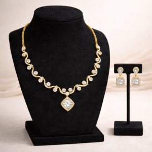 American Diamond Necklace Set for Women & Girls | Party Wear