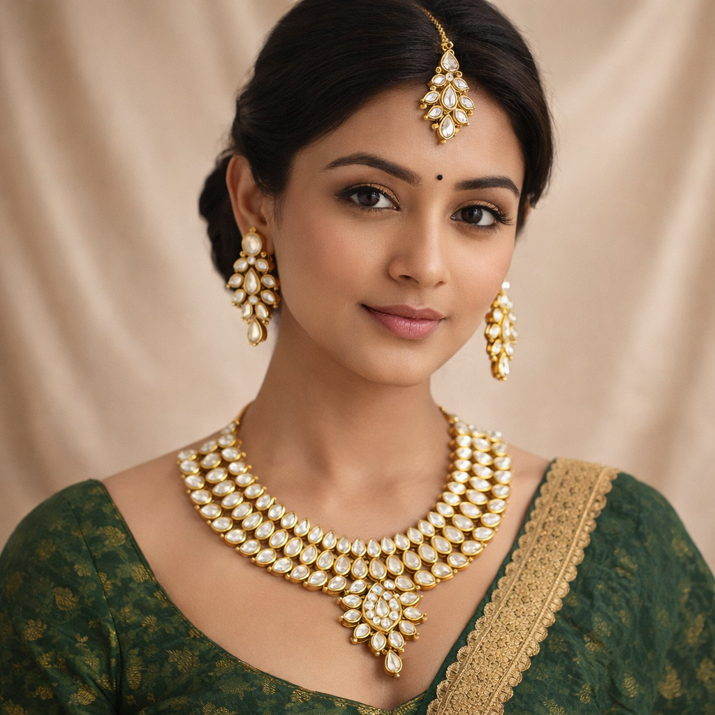 Kundan Necklace Set