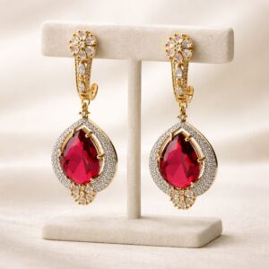 American Diamond Dangler Earrings for Women and Girls