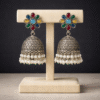 Multicolor Oxidised Jhumka