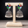Multicolor Oxidised Jhumka