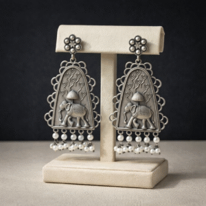 Oxidised earrings