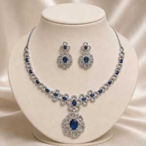American Diamond Necklace Set