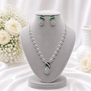 American Diamond Necklace Set