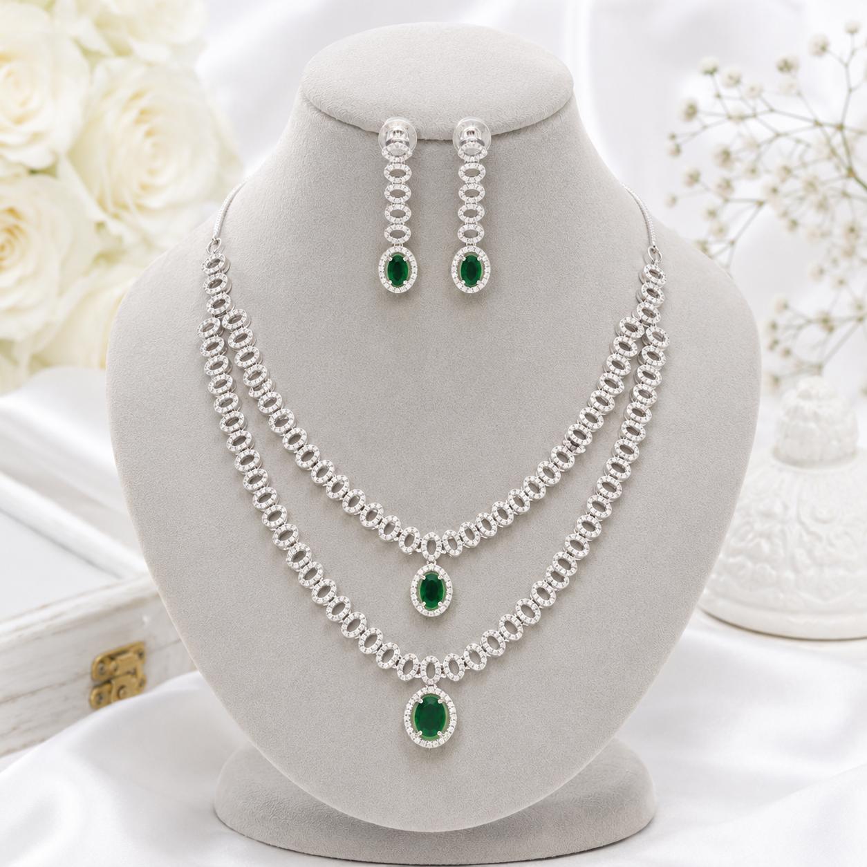 WhatsApp Image 2026-07-26 at 12.03.06 PM (1) American Diamond Necklace Set
