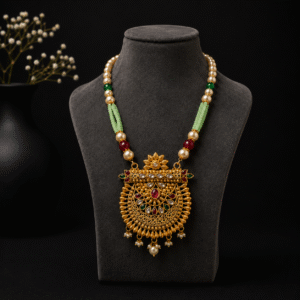 Temple Jewellery Necklace for Women and Girls || Weddings and Function Wear